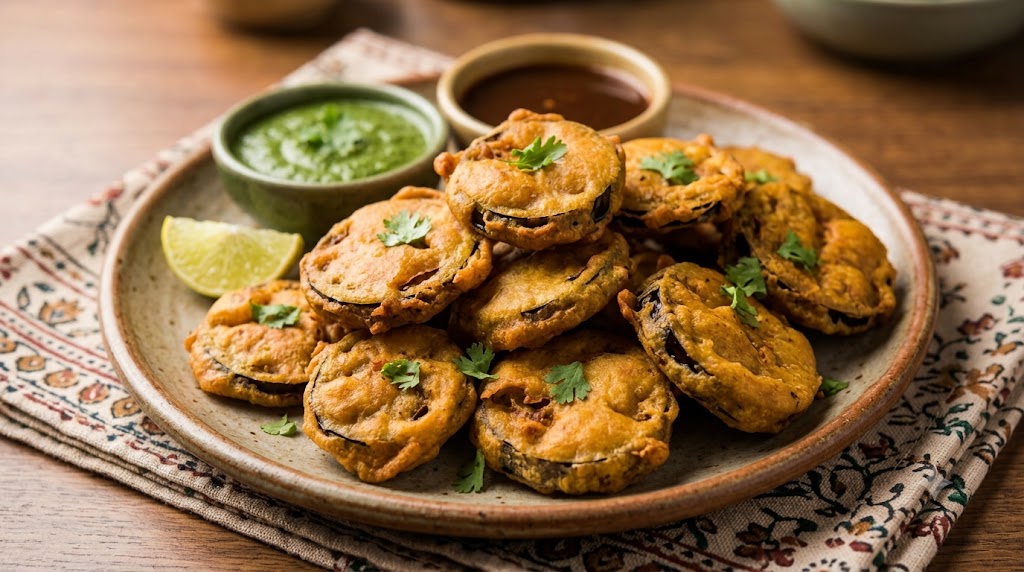 Auberginen-Pakora