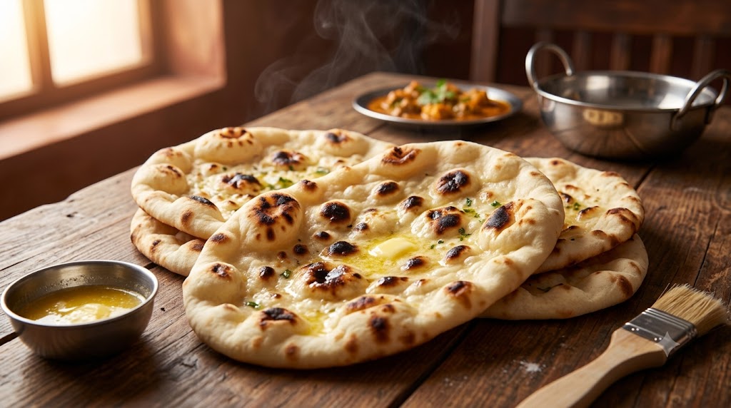 Knoblauch-Naan