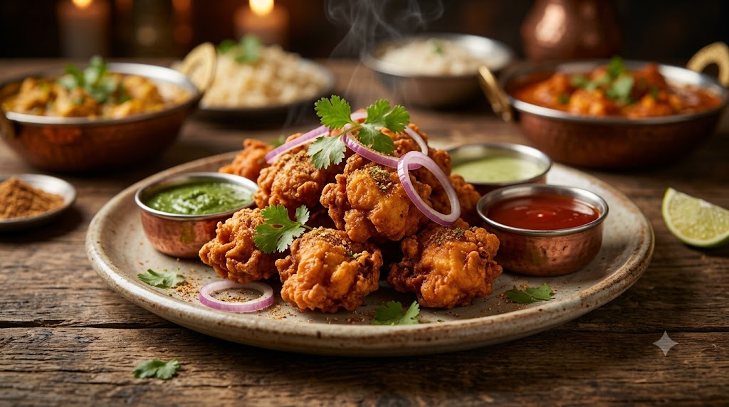 Hähnchen-Pakora