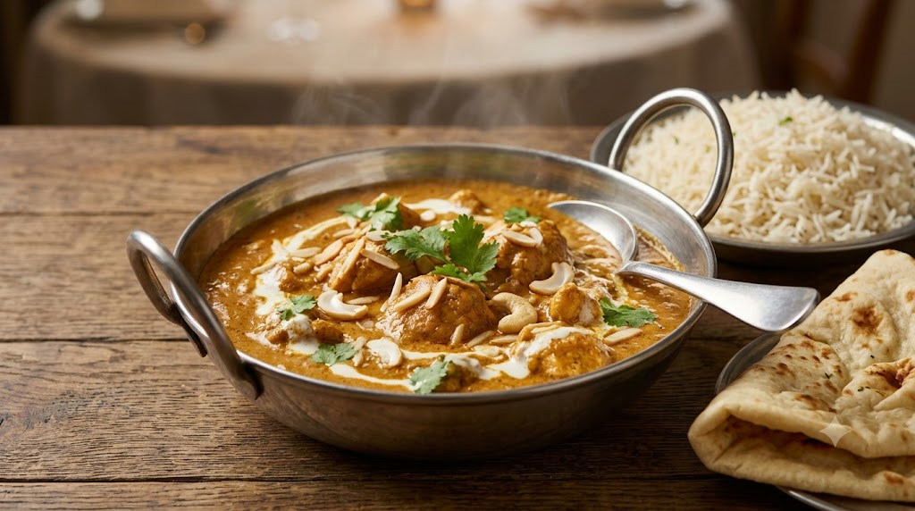 Hähnchen-Shahi-Korma