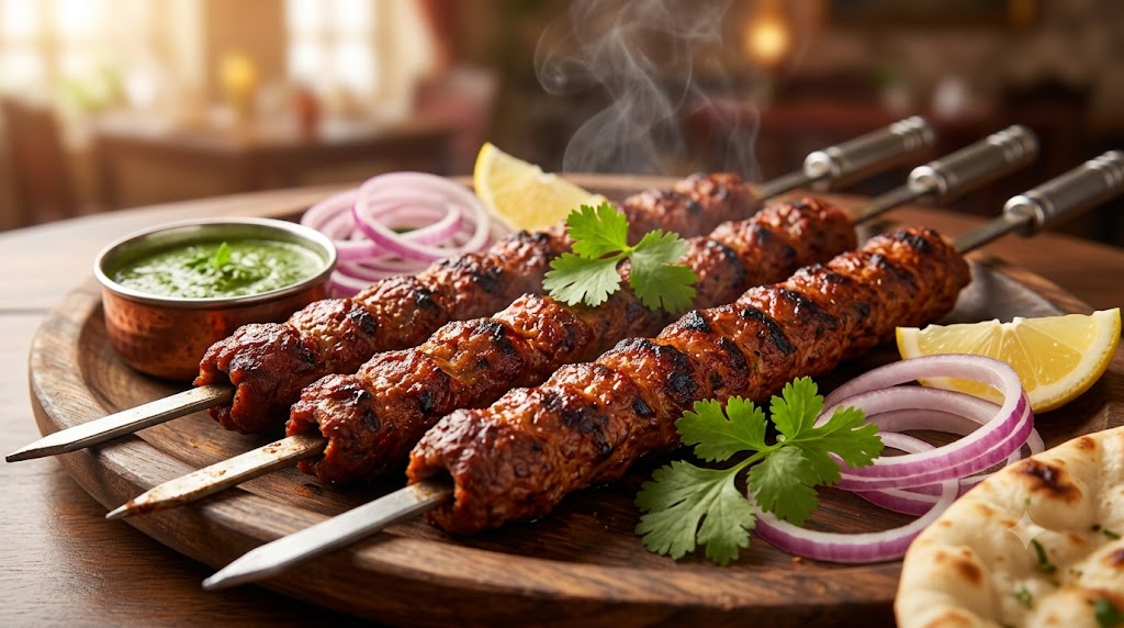 Lamm-Seekh-Kebab
