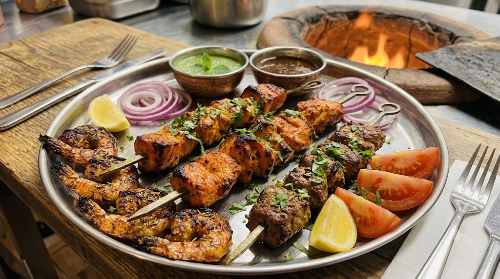 Maharaja Mix Grill / Gemischt Fleisch & Fisch